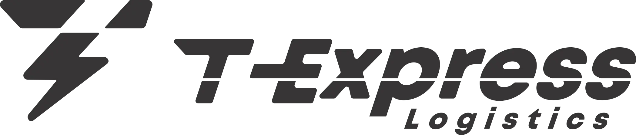 T-Express Logistics logo in black