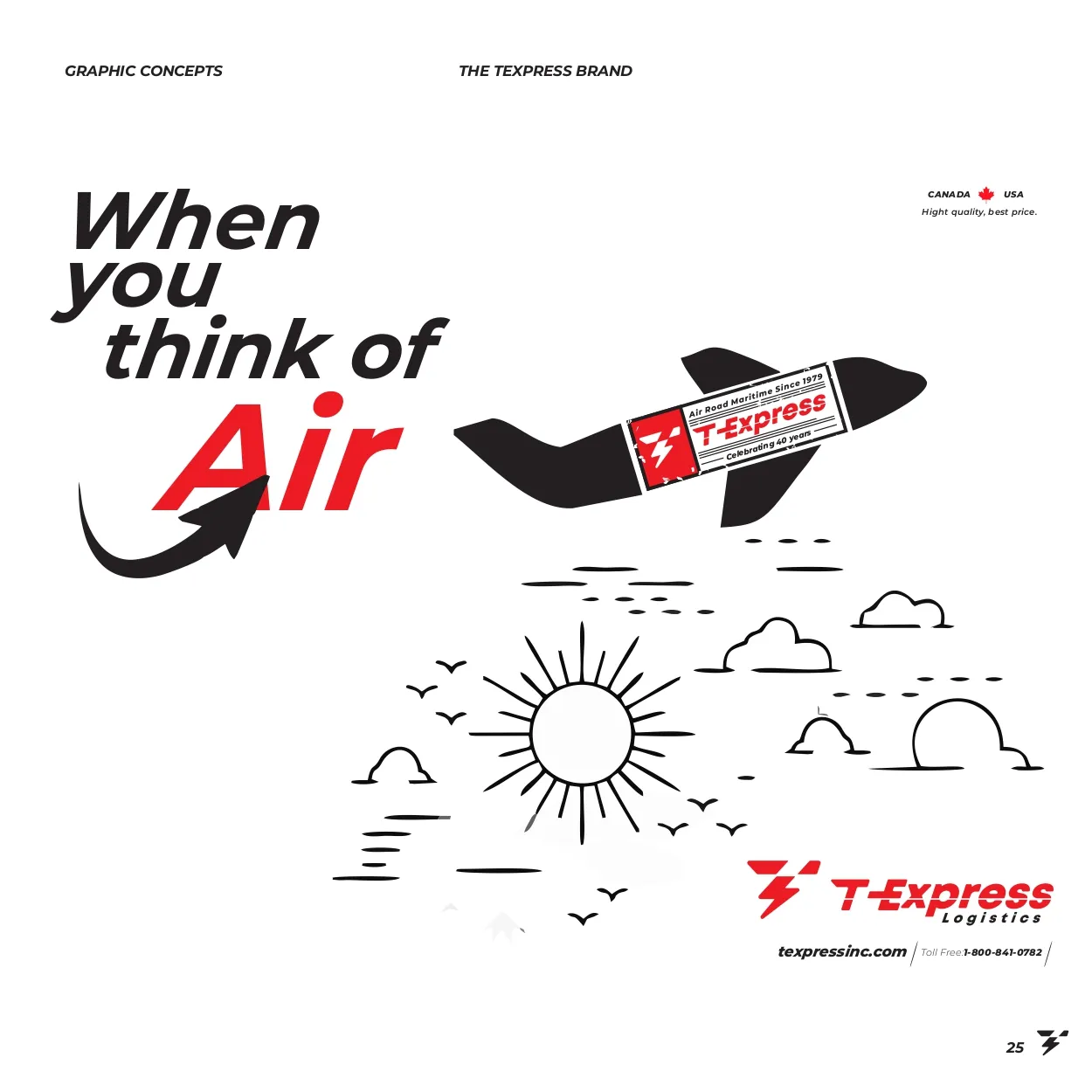 Line-art illustration: When you think of Air