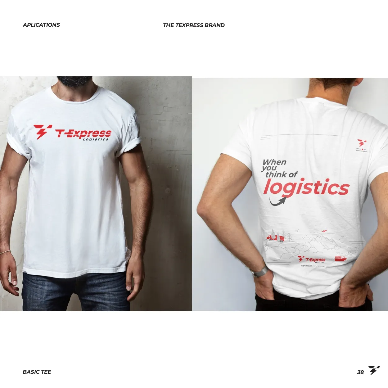 T-Express T-shirts, front and back