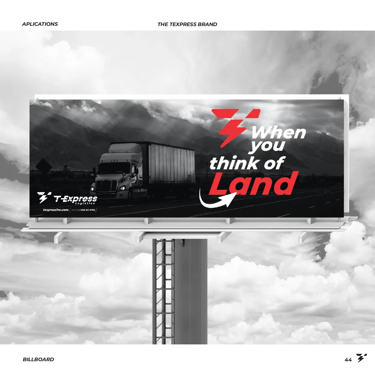 T-Express billboard: When you think of Land