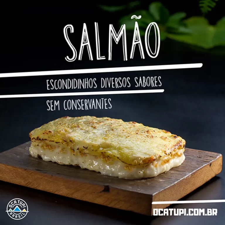 Social media post: salmon escondidinho