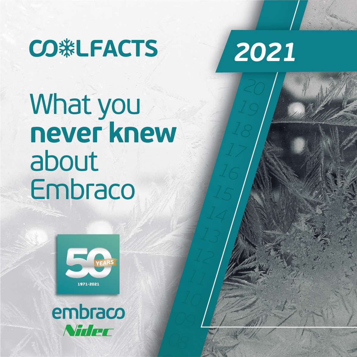 Coolfacts square post: What you never knew about Embraco, 2021