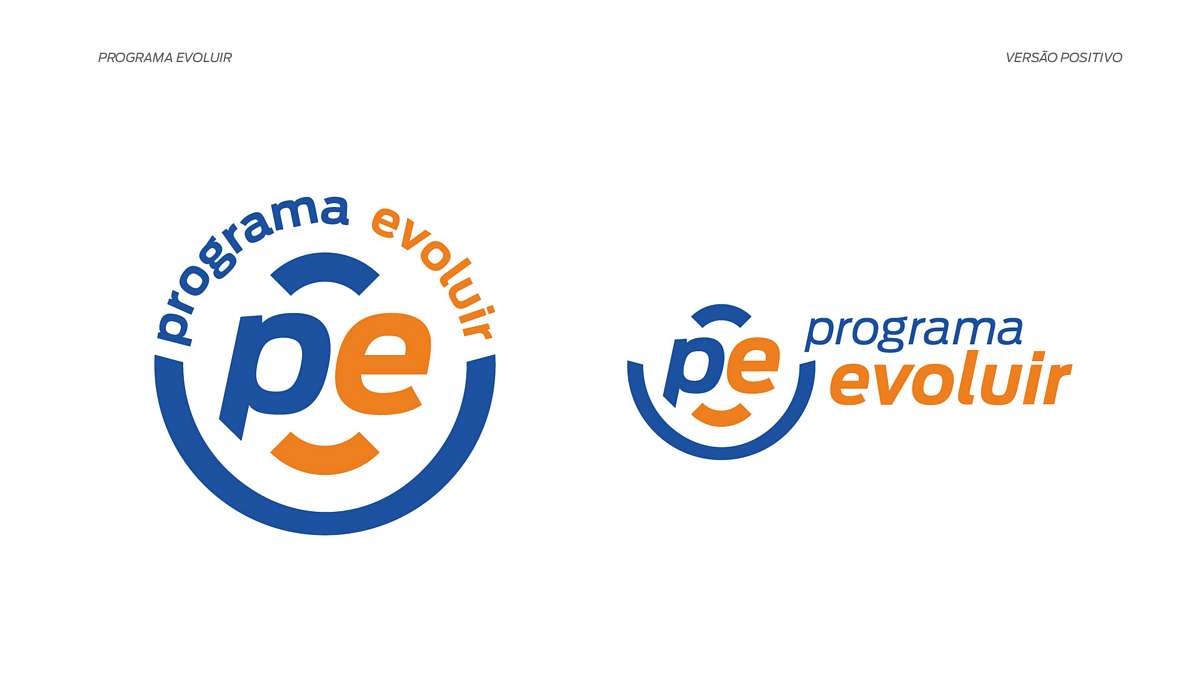 Evoluir Program logo on a white background