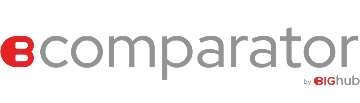 BIGcomparator logo on white