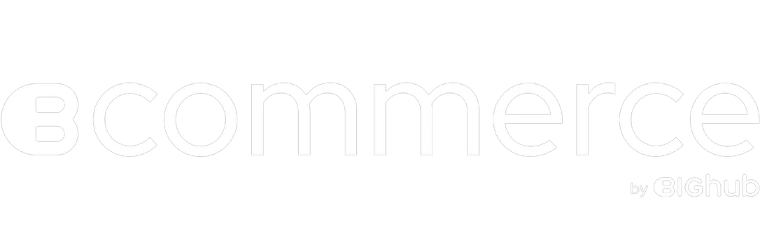 BIGecommerce logo on red
