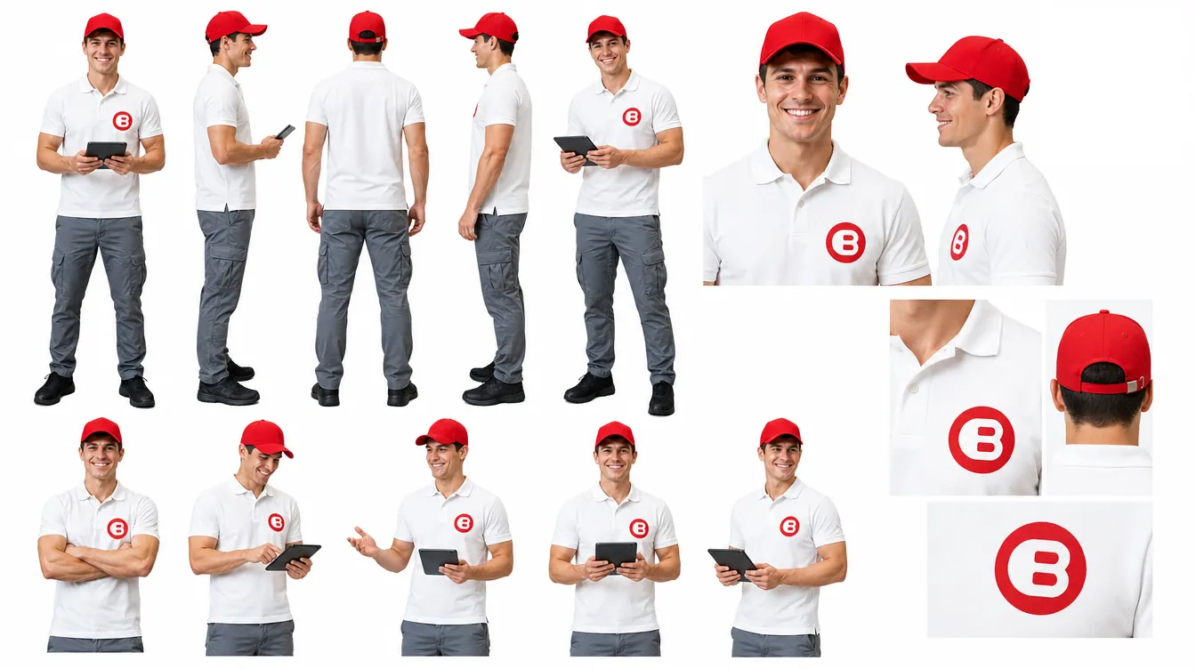 BIGlogistics character model sheet