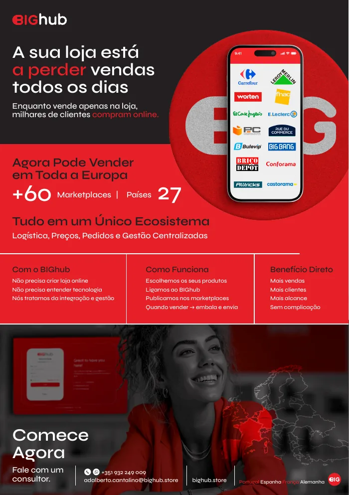 BIGhub printed flyer