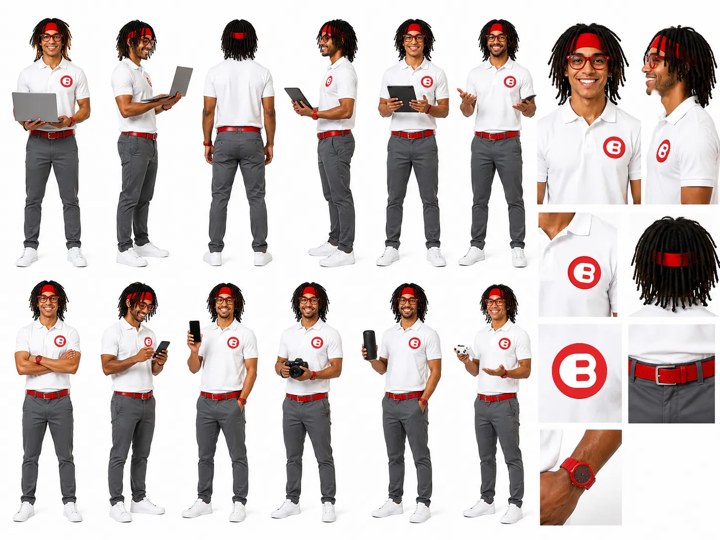BIGsales character model sheet 2