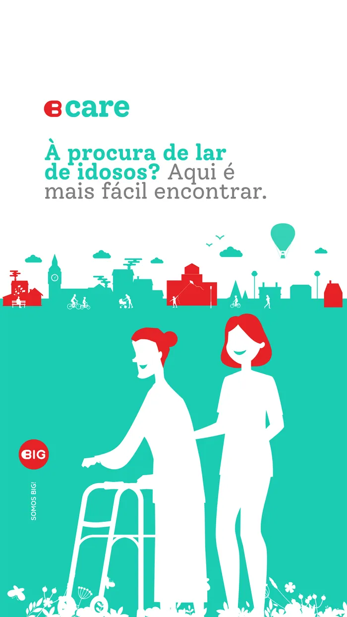 BIGcare social post: looking for a home for the elderly, easier to find here