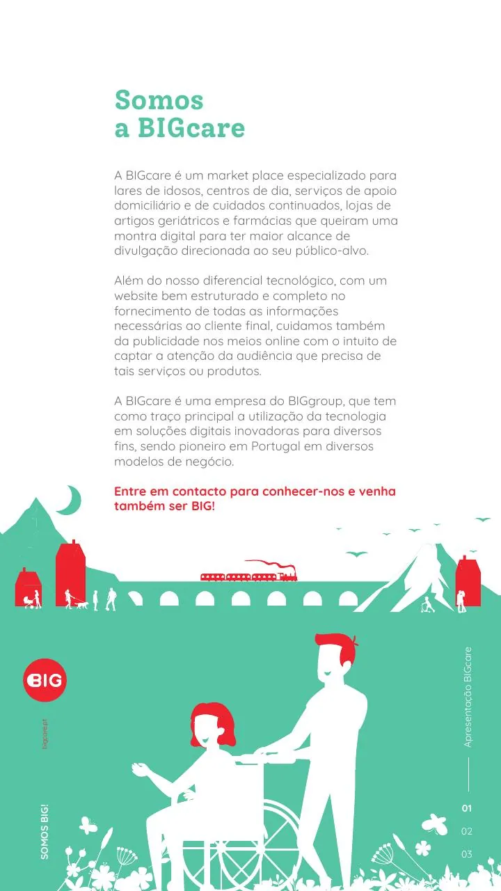 BIGcare slide: Somos a BIGcare