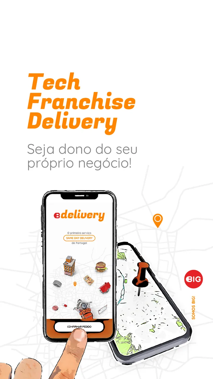 BIGdelivery ad: be the owner of your own business