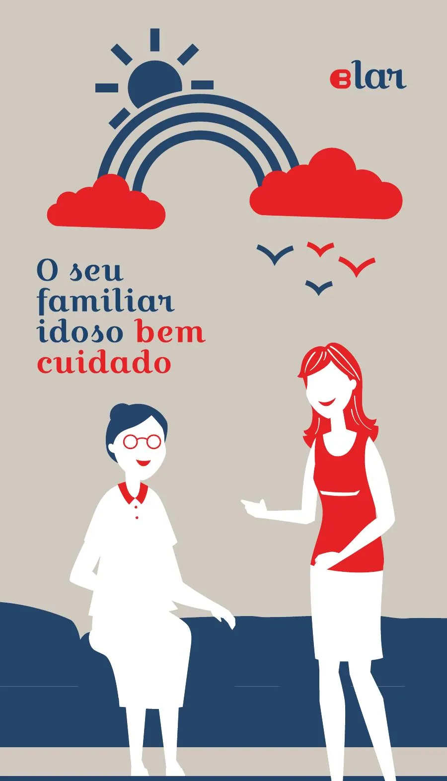 BIGlar shop-window display: lar e apoio domiciliário
