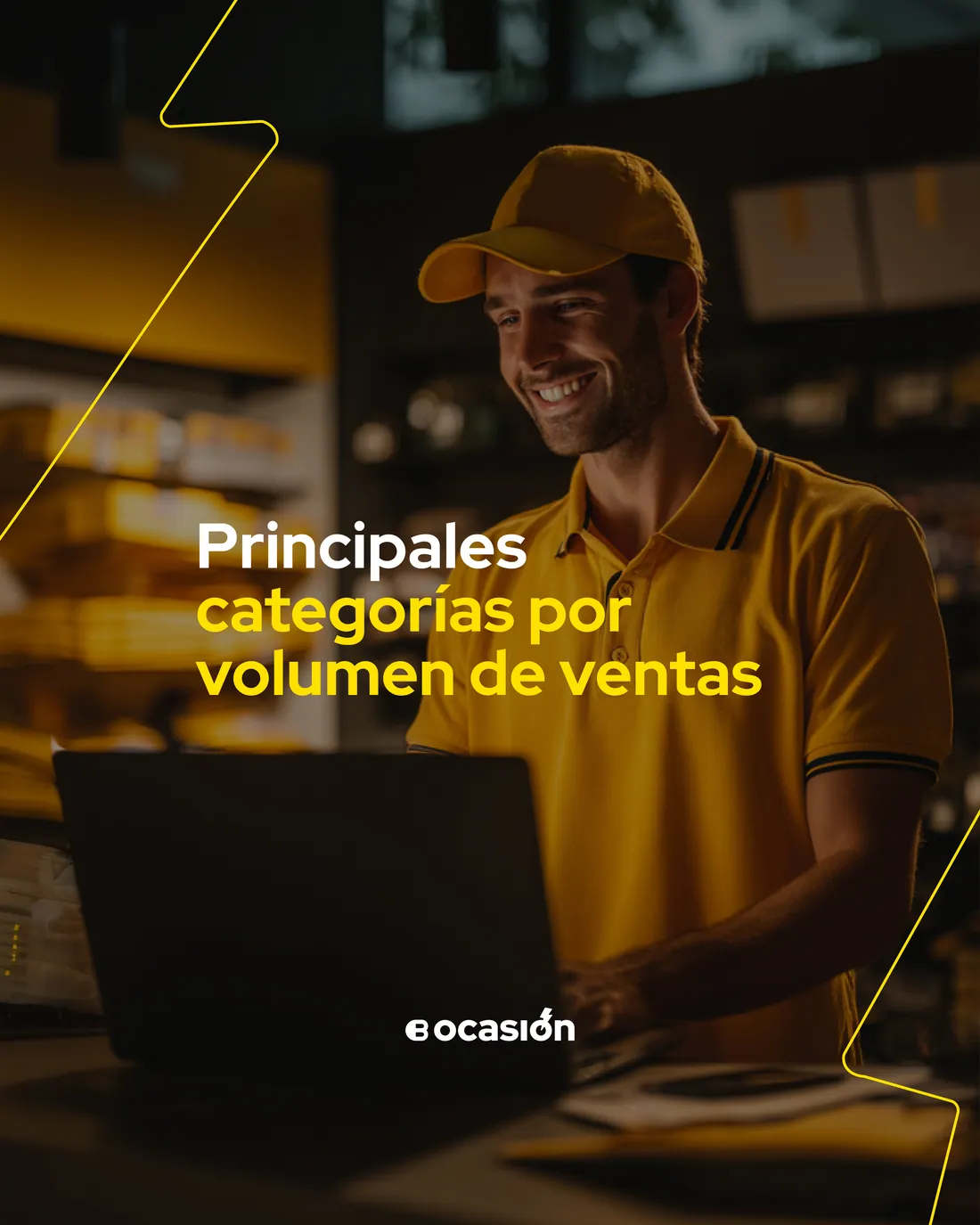 BIGocasion social post: top categories by sales volume