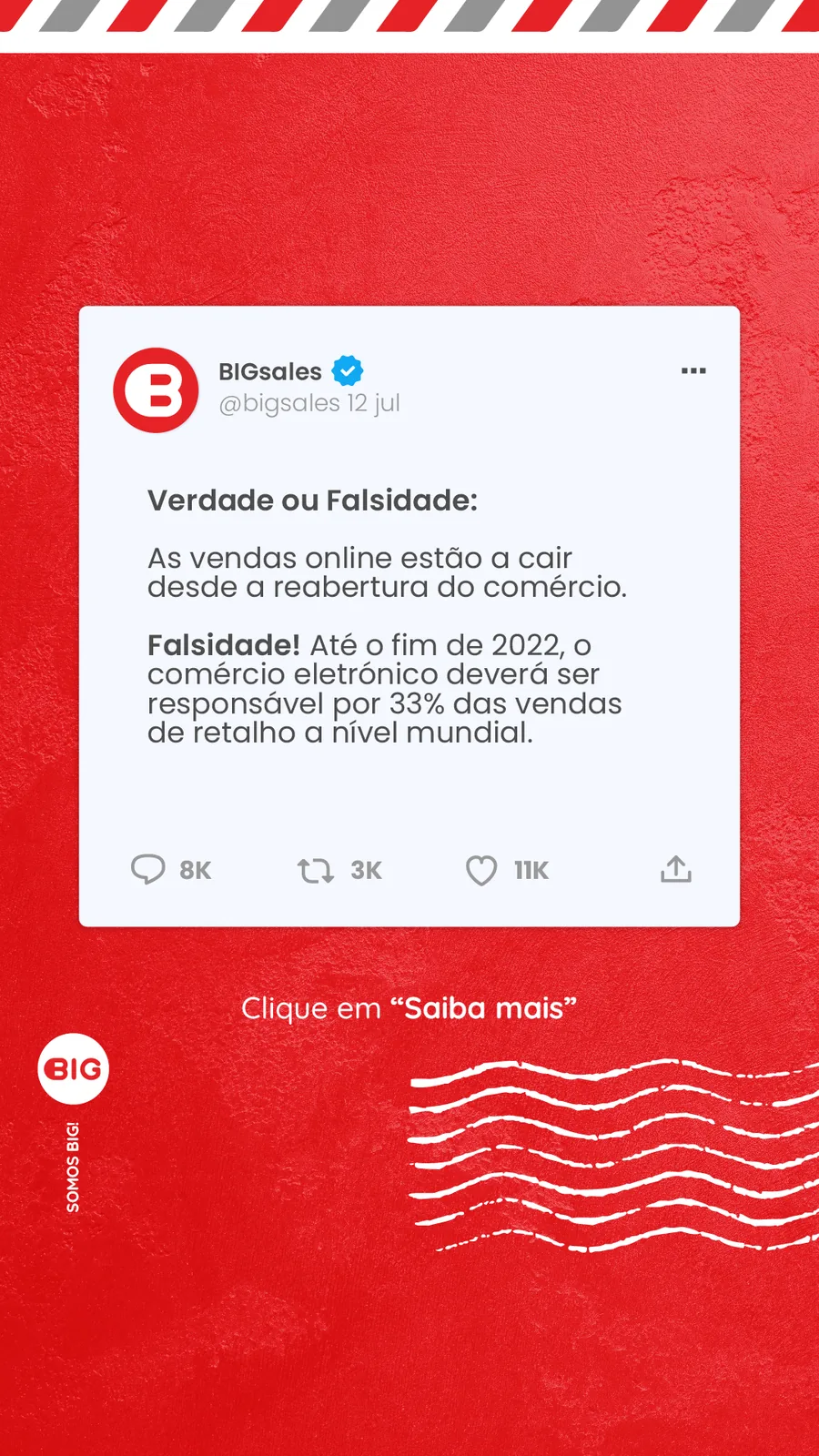 BIGsales story ad, true or false