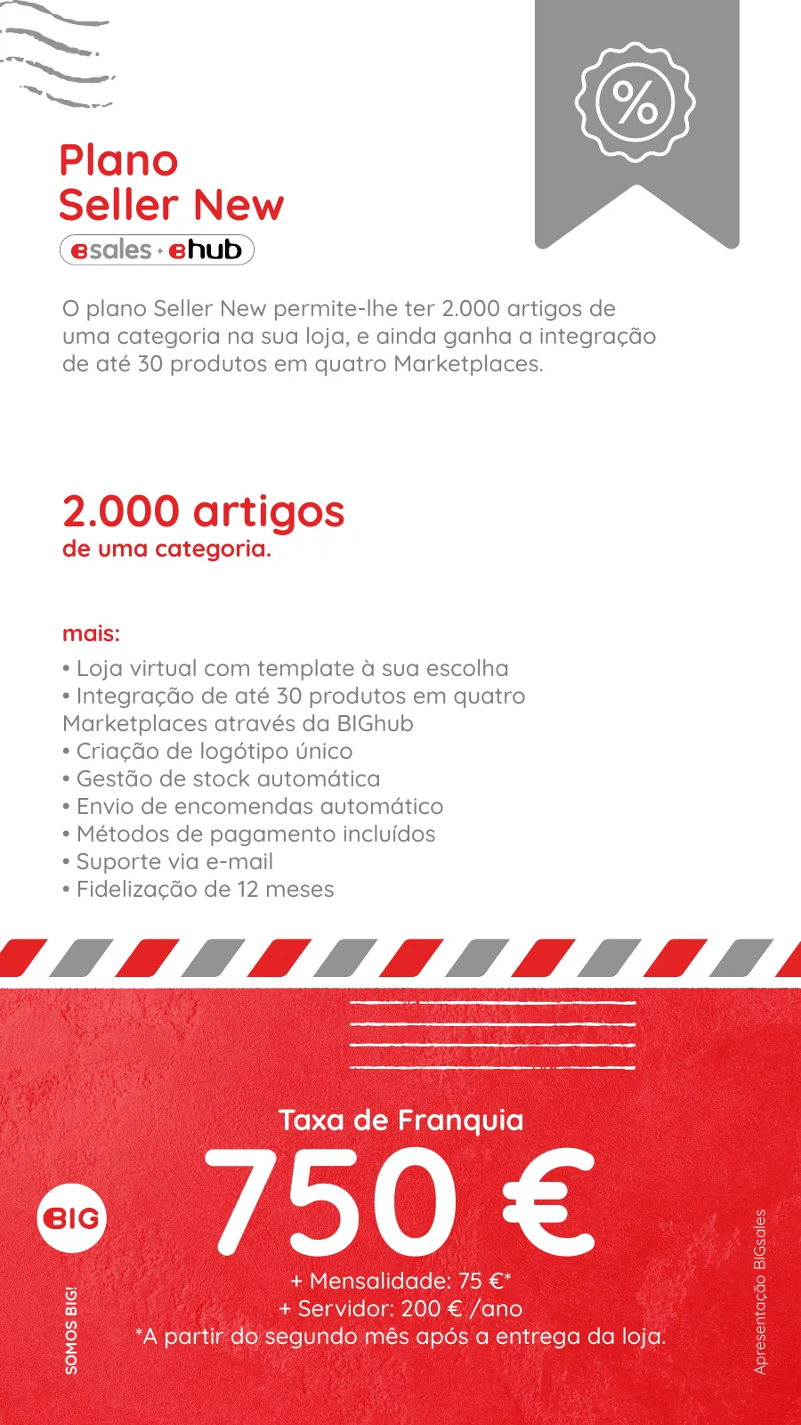BIGsales Seller New plan, 750 euros